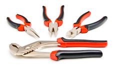 Set Of Pliers Stock Image Set Of Pliers Stock Image