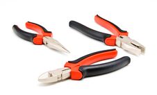 Set Of Pliers Royalty Free Stock Images Set Of Pliers Royalty Free Stock Images