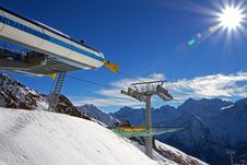 Chair Lift Royalty Free Stock Images