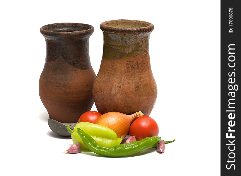 Still Life With An Old Pitcher.