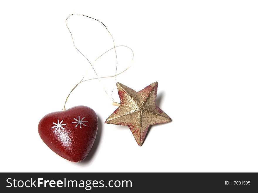 Christmas Heart And Star