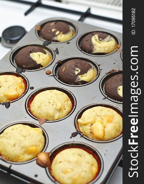 Muffins In A Pan