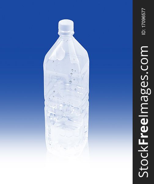 Cold Water In Plastic Bottle