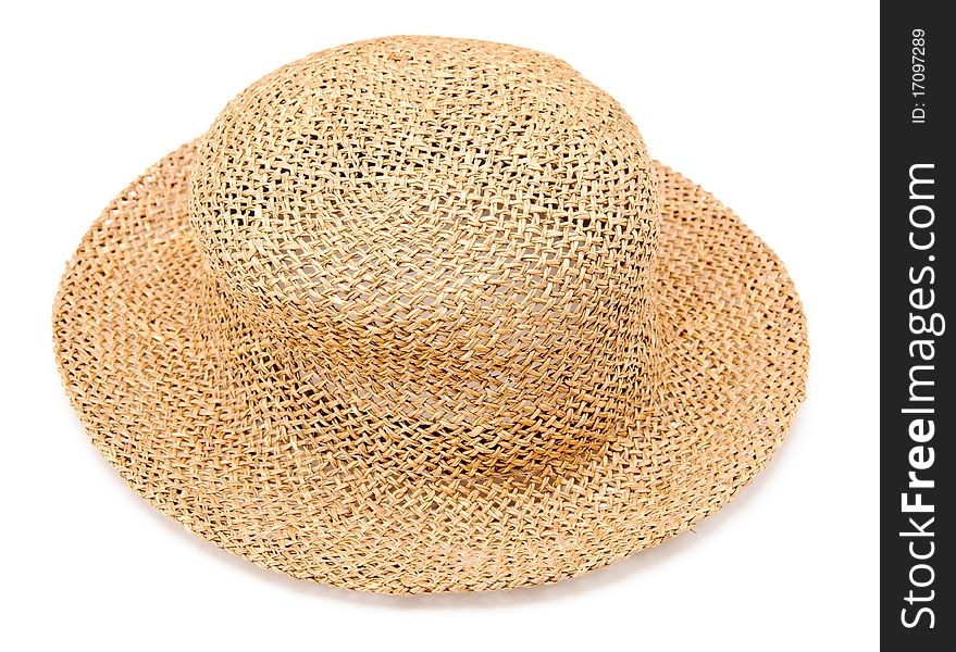 A modern straw hat for women
