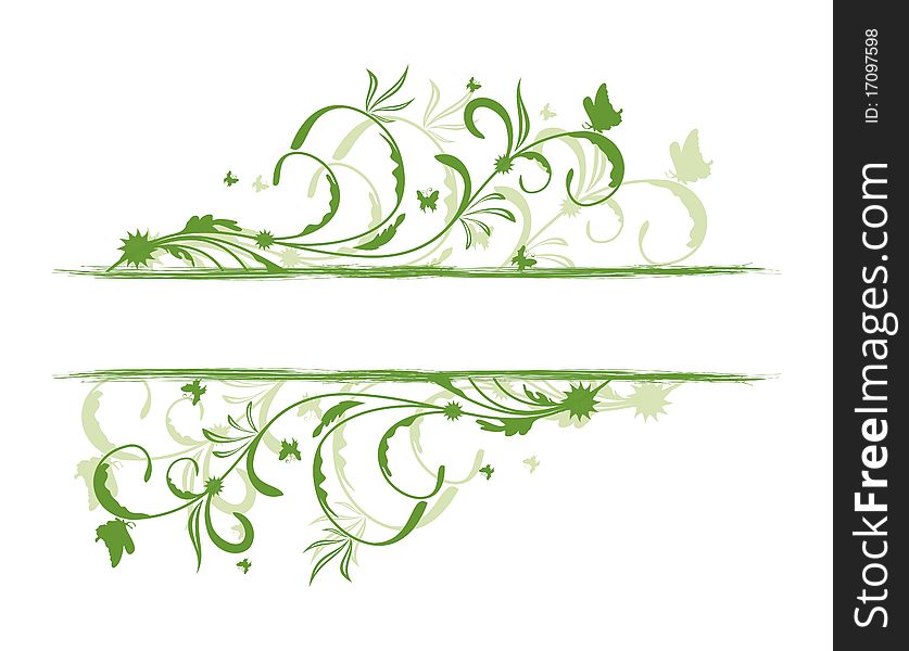 Floral Decorative Background