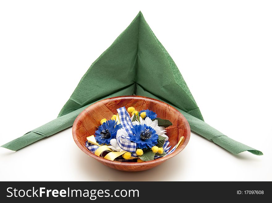 Flower Jewelry In The Bowl