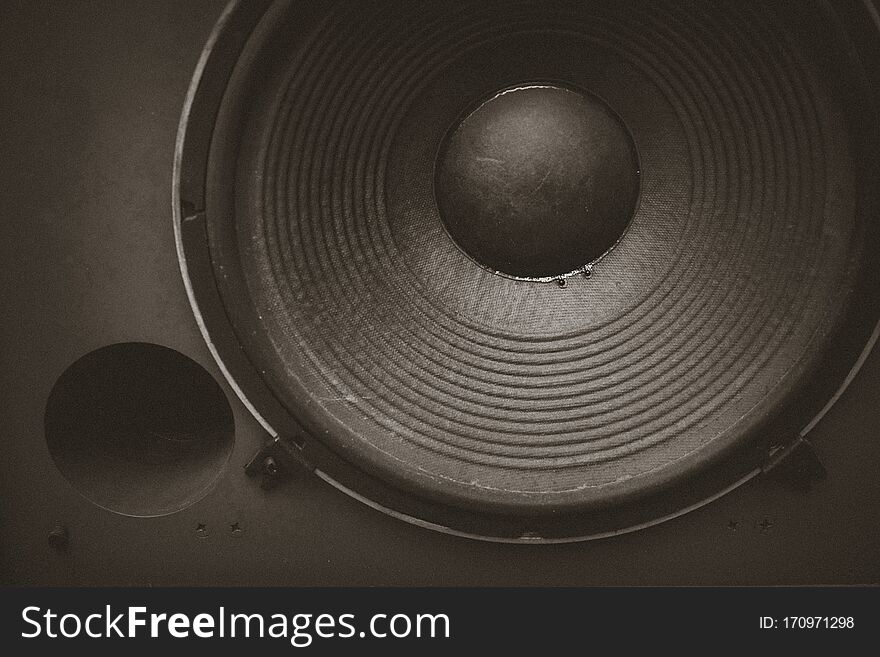 Vintage sound equipment