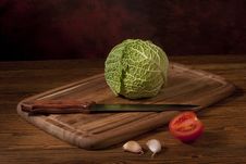 Green Cabbage Stock Photography Green Cabbage Stock Photography
