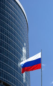 Russian Flag Royalty Free Stock Images