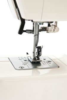 Hat sewing at modern and automatic high technology embroidery