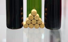 Wine And Wine Stoppers Stock Images Wine And Wine Stoppers Stock Images