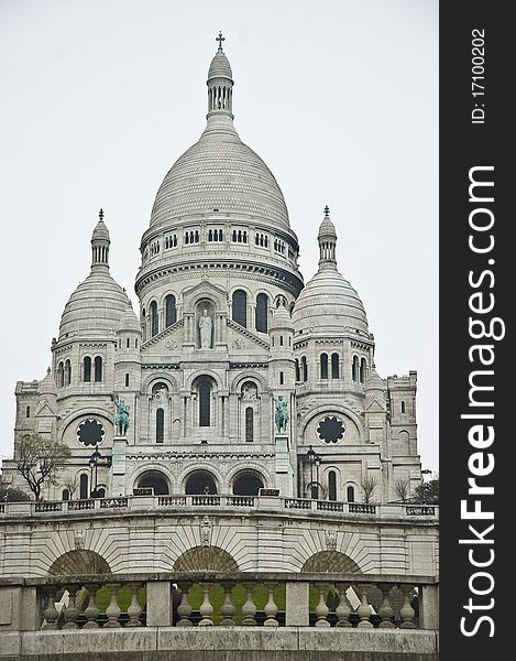 Sacre Coeur At Paris, France