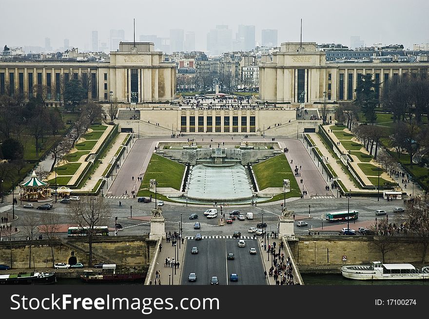 Warsaw square at Paris, France