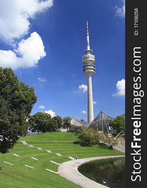 Tv Tower In The Green Park