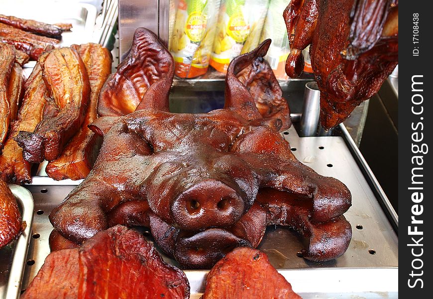 Delicacy at chinatown, Bangkok