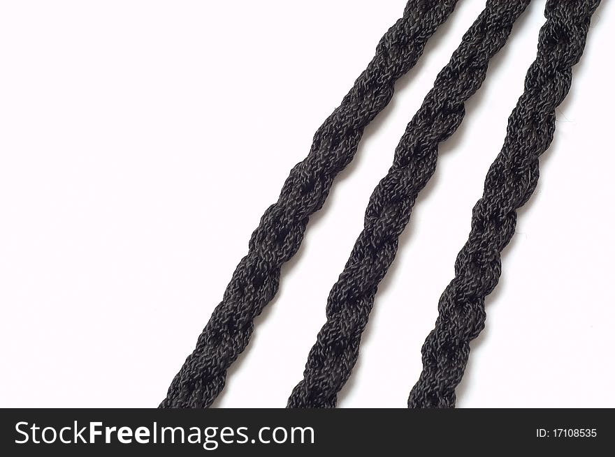 Black wattled cord, capoeira belt