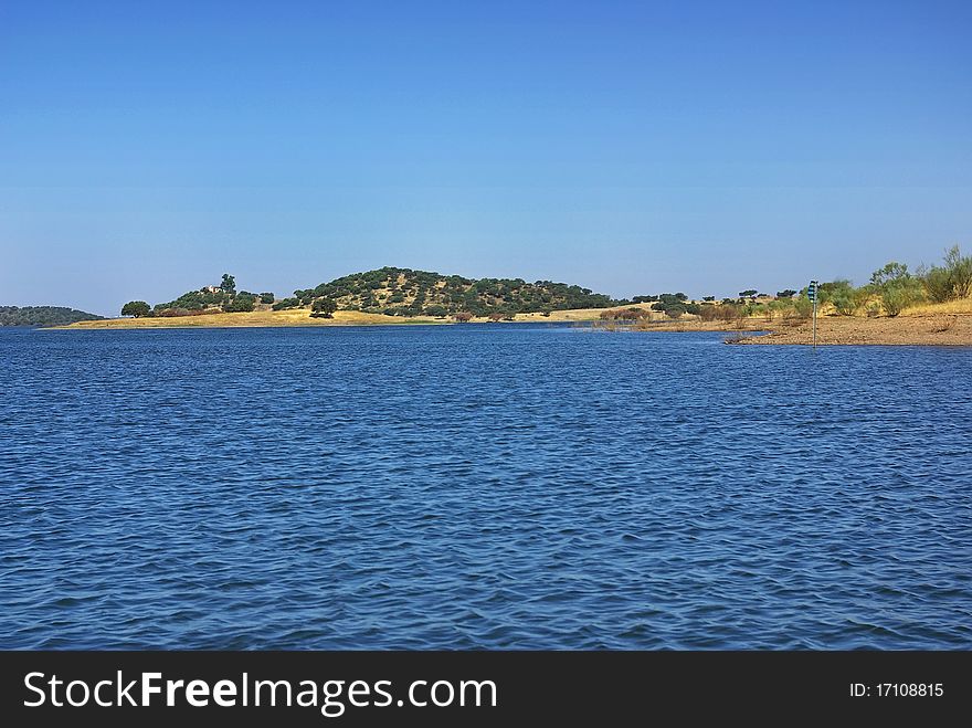 Alqueva lake,Alentejo, south of Portugal. Alqueva lake,Alentejo, south of Portugal.
