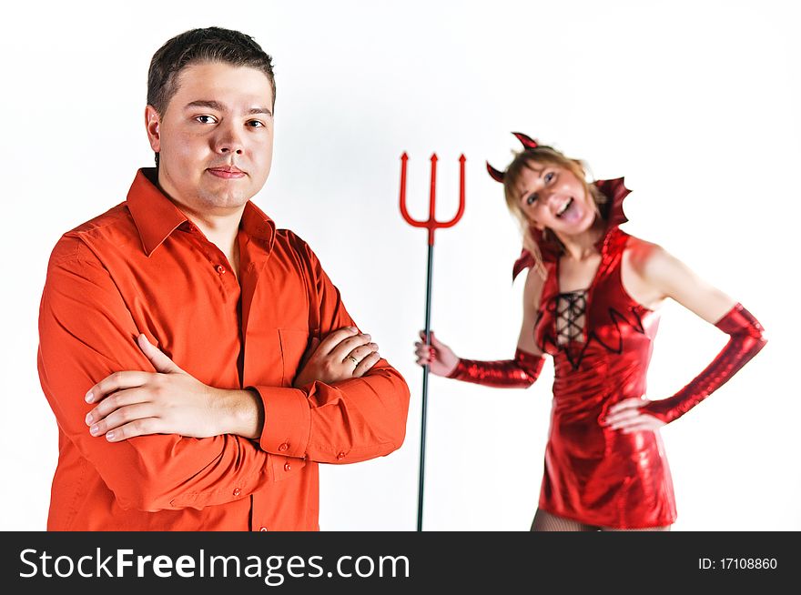 Red Devil Couple