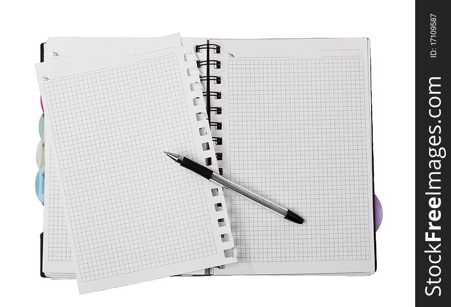 White Paper Notebook