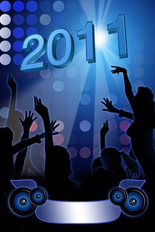 Night Party - New Year Stock Photography