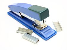 Blue Strip Stapler Stock Images
