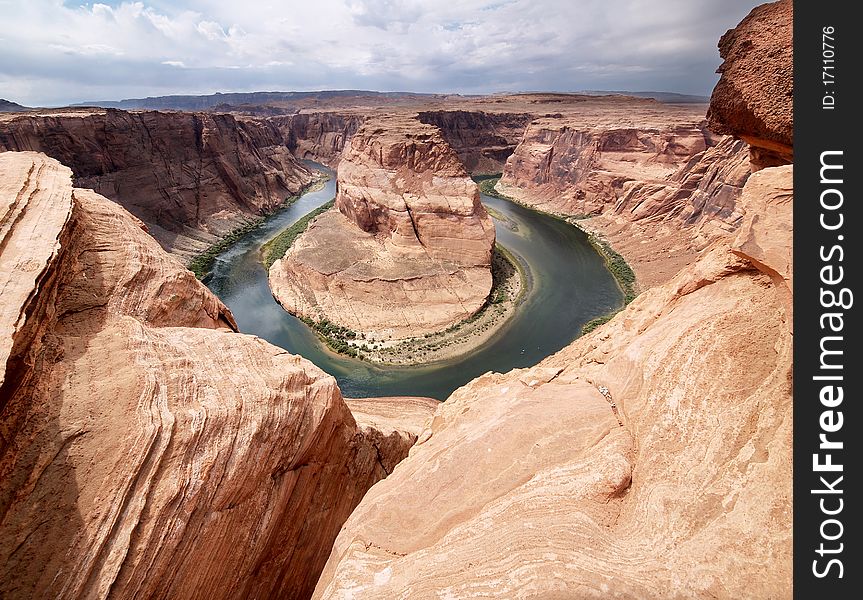 Horse Shoe Bend at Utah, USA