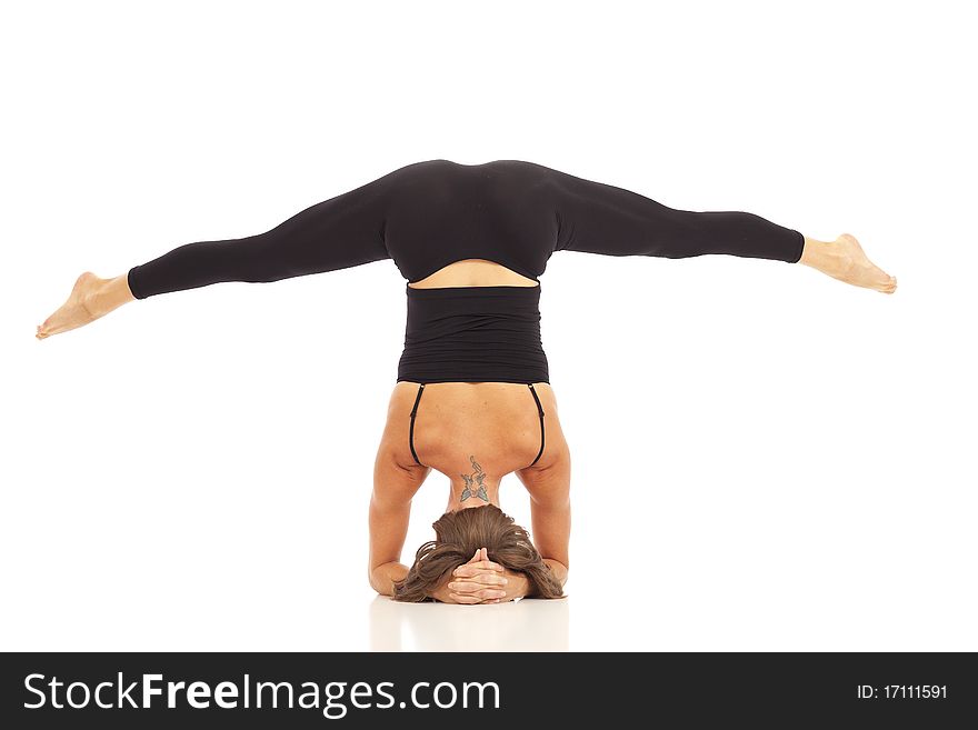 Young Woman Doing Yoga