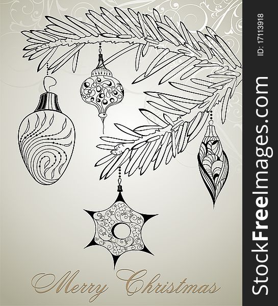 Christmas Design Illustration