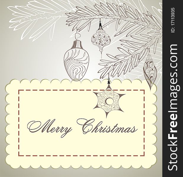 Christmas design illustration