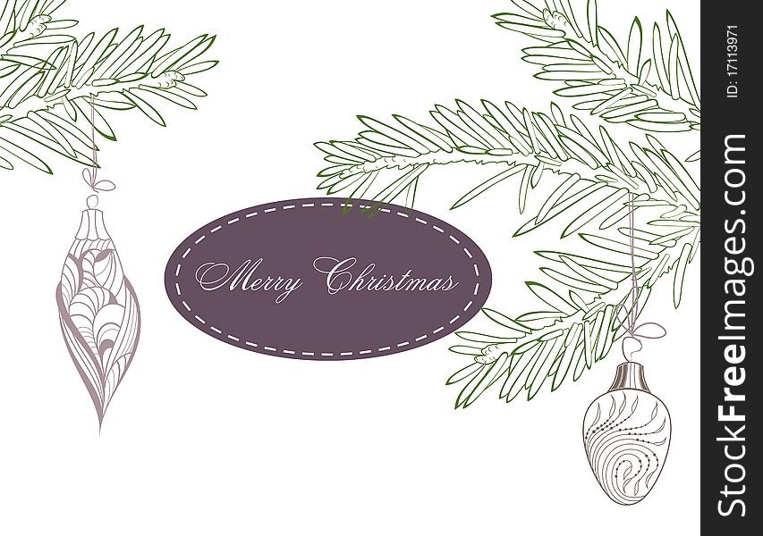 Christmas design illustration