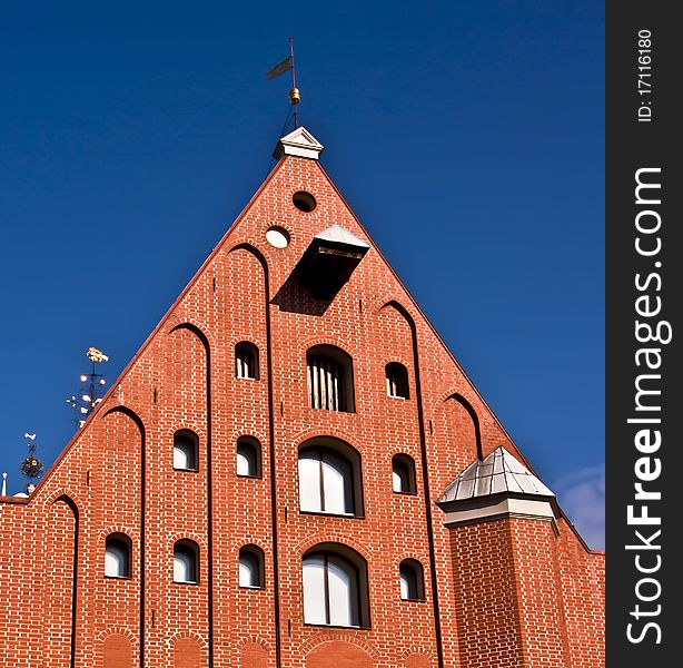 Reconstructed blackheadâ€™s house is a very nice and famous building in the capital of Latvia - Riga city. Reconstructed blackheadâ€™s house is a very nice and famous building in the capital of Latvia - Riga city