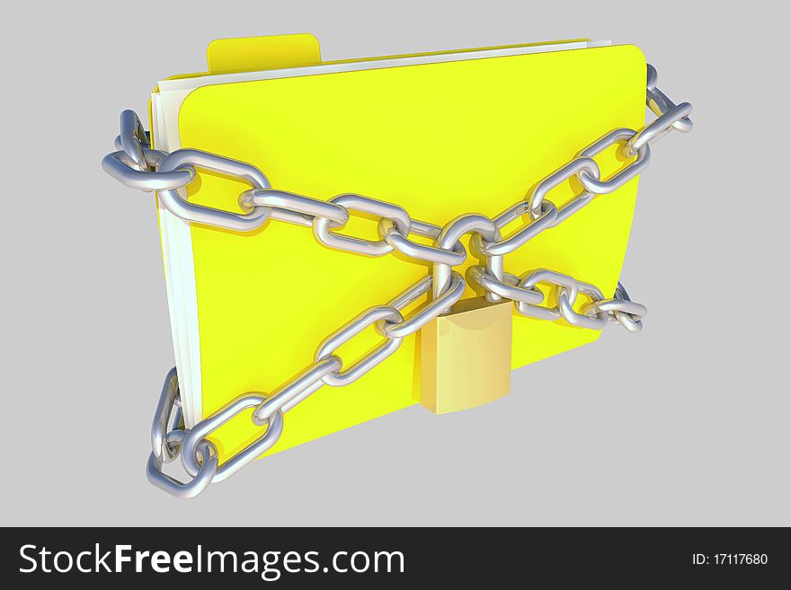 Folder In Chains