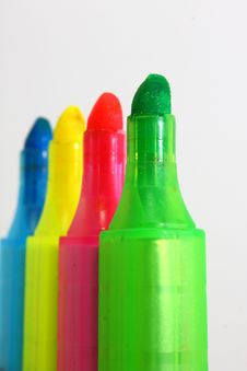 Colorful Marker Pens Stock Photo Colorful Marker Pens Stock Photo