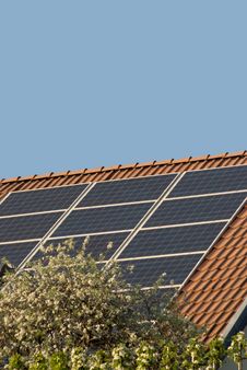 Solar Panels Royalty Free Stock Photo Solar Panels Royalty Free Stock Photo
