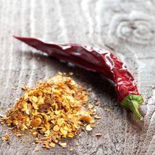 Chili Seeds And Dried Pod Royalty Free Stock Image Chili Seeds And Dried Pod Royalty Free Stock Image