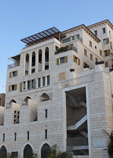 A Modern Building In Old Jaffa Stock Image