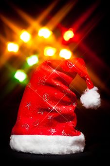 Christmas Cap Royalty Free Stock Photography Christmas Cap Royalty Free Stock Photography
