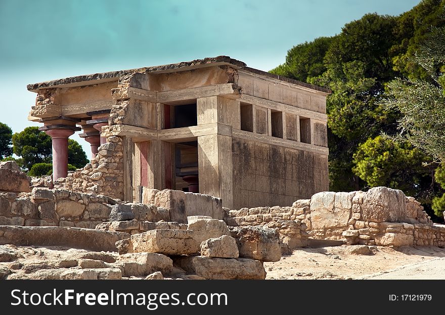 Knossos, also known as Labyrinth, or Knossos Palace, is the largest Bronze Age archaeological site on Crete. Knossos, also known as Labyrinth, or Knossos Palace, is the largest Bronze Age archaeological site on Crete.
