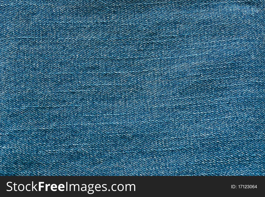 A section of a jeans. Usable ace background