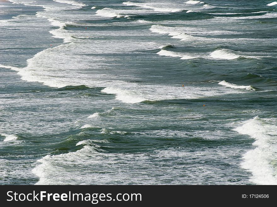 Surf waves in Sicily San Vito Lo Capo. Surf waves in Sicily San Vito Lo Capo