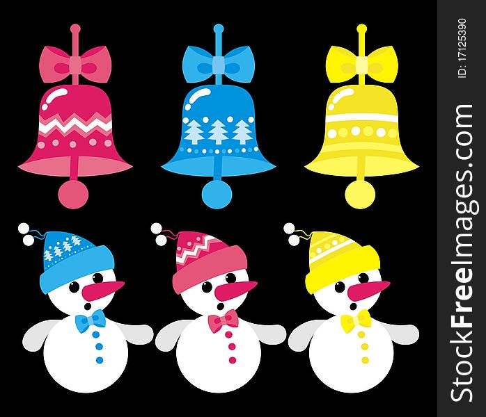 Snowmen and bells