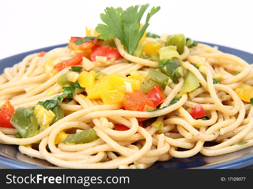 Spaghetti With Vegetables