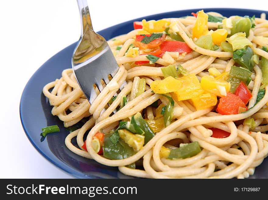 Spaghetti With Vegetables