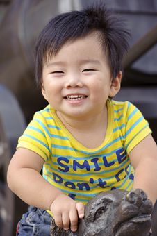 Happy Baby Is Playing Stock Photography Happy Baby Is Playing Stock Photography