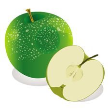 Green Apple Royalty Free Stock Photos