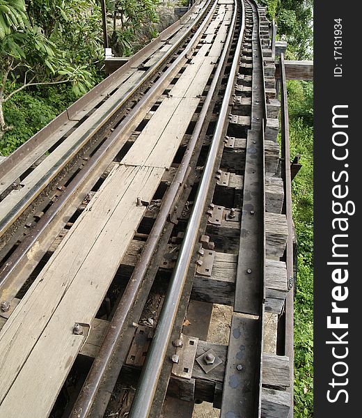 Old rail track