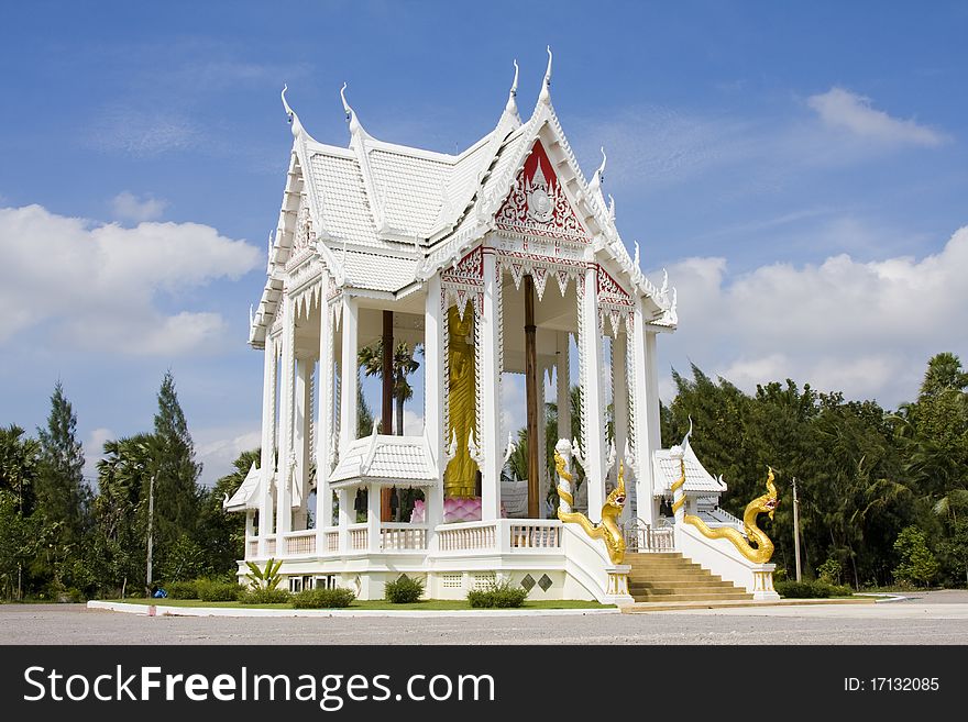 White Temple nearby Hua Hin, Thailand