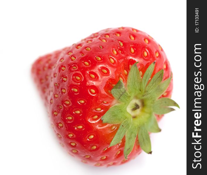 Yummy stawberry on white background. Yummy stawberry on white background