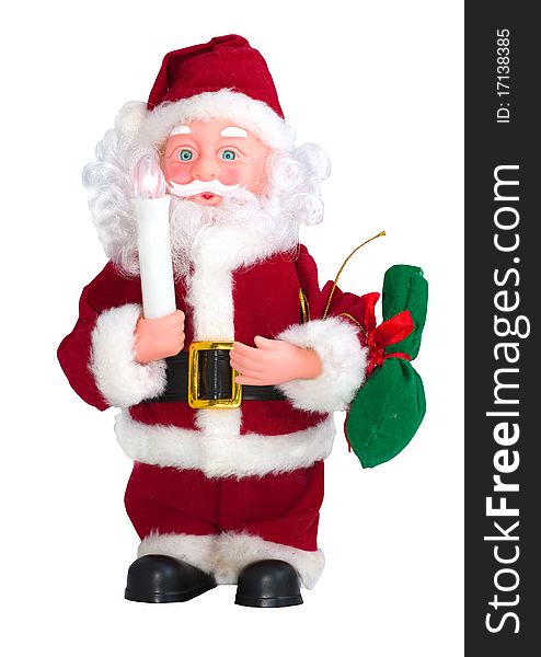 Santa Claus a New Year's celebratory toy