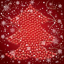 Red Christmas Balls Royalty Free Stock Photos Red Christmas Balls Royalty Free Stock Photos